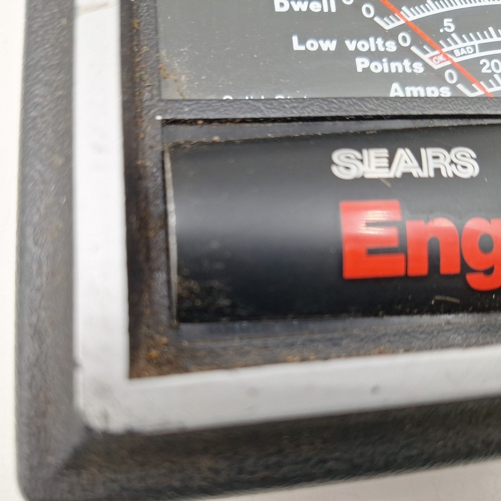 Vintage Sears Solid State Electronic Car Engine Analyzer Model 161.216300 UNTEST