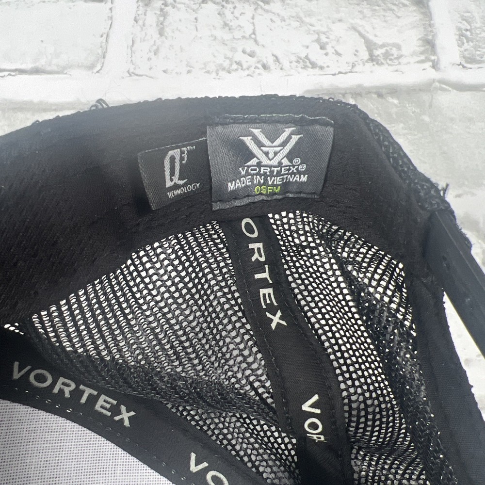 Vortex Optics Patch Logo Hat Ballcap Gray