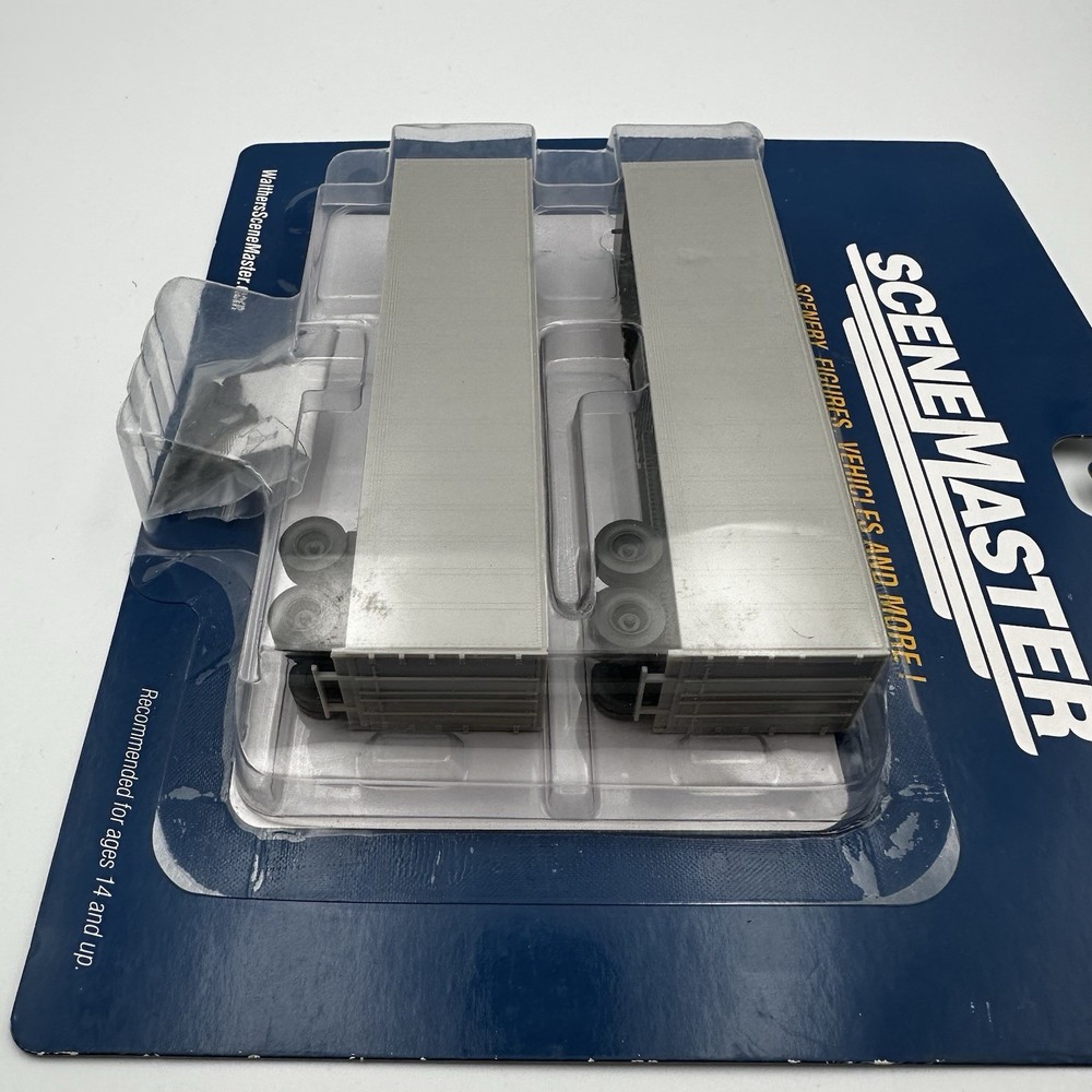 Walthers 40' Trailmobile Trailer Undecorated 2-Pack Kit HO Scale
