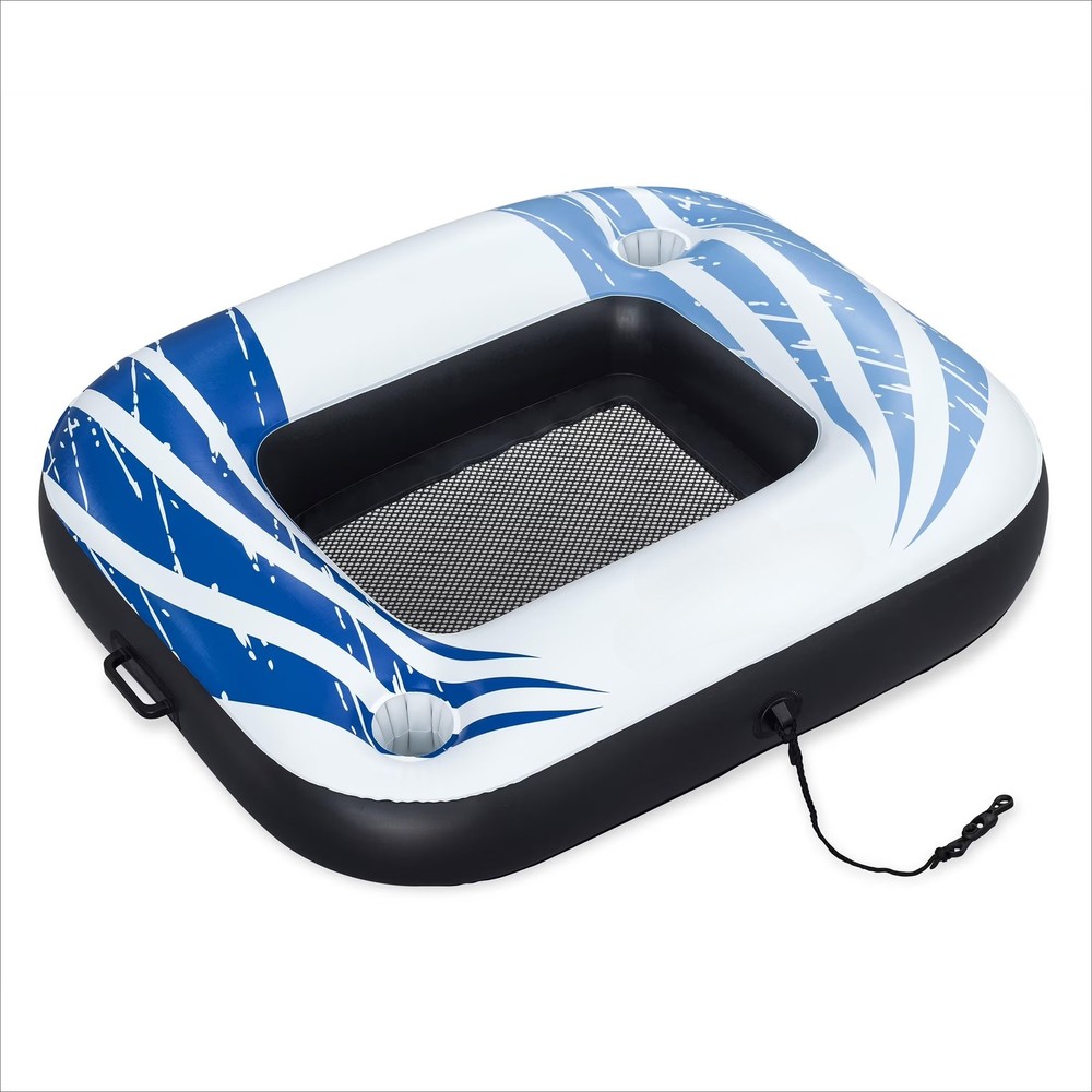 Cooler Float, Blue & White Outdoor camping use