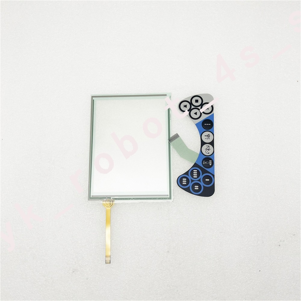 For ABB DSQC679 3HAC028357-001 robot flexpendant keypad membrane+touch panel new
