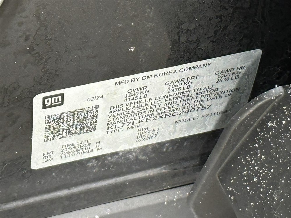 Camera/Projector Camera Front Fits 21-25 TRAILBLAZER 2727998