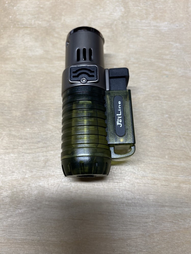 Jetline Super Torch Triple Jet Flame - Green - New