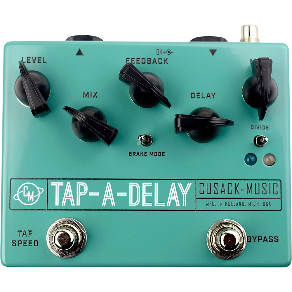 Cusack Music Cusack Music Tap-A-Delay Digital Delay Effects Pedal LN