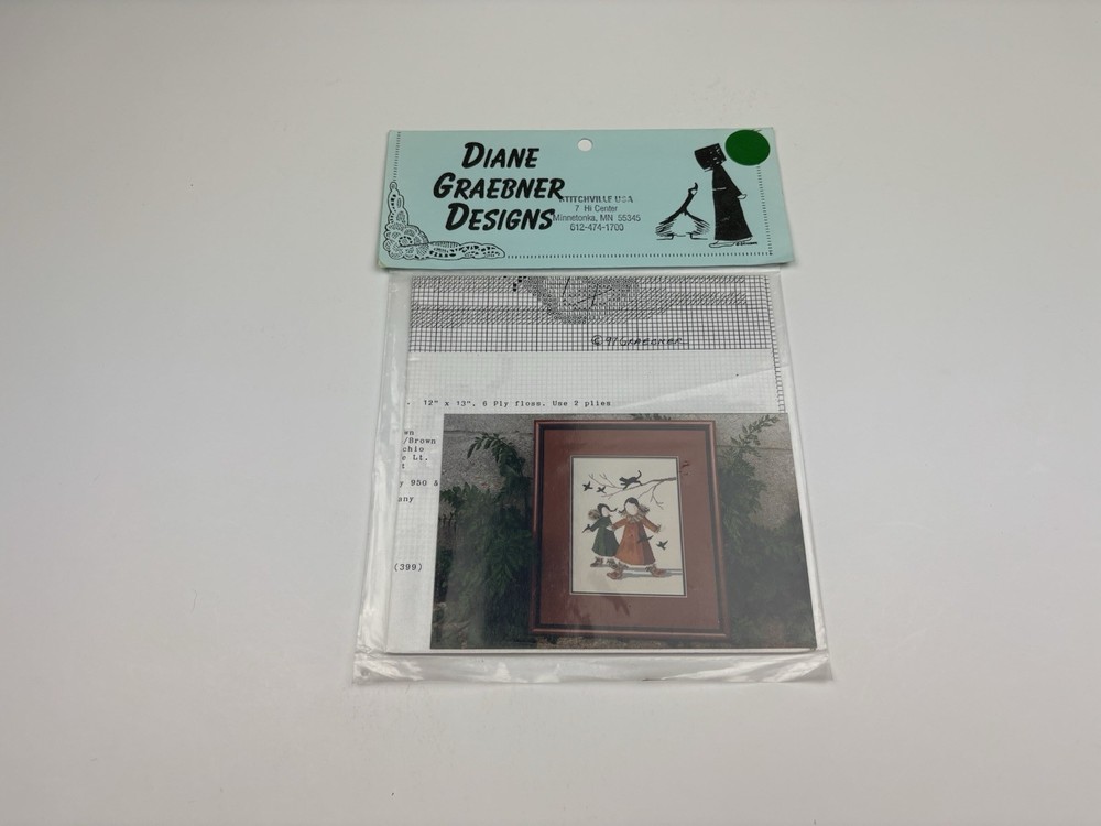 Diane Graebner Designs Break-up Celebration Counted Cross Stitch Pattern 4R