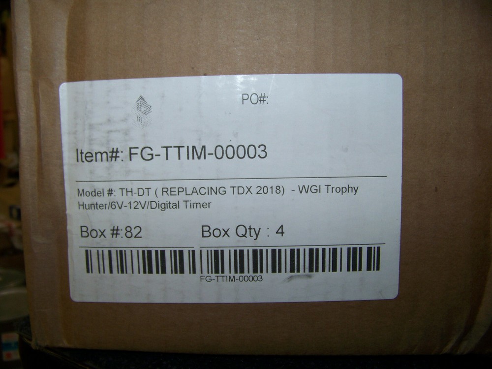 Wildgame Innovations Digital Controller 6V or 12V Battery Operation 1 ea TH-DT