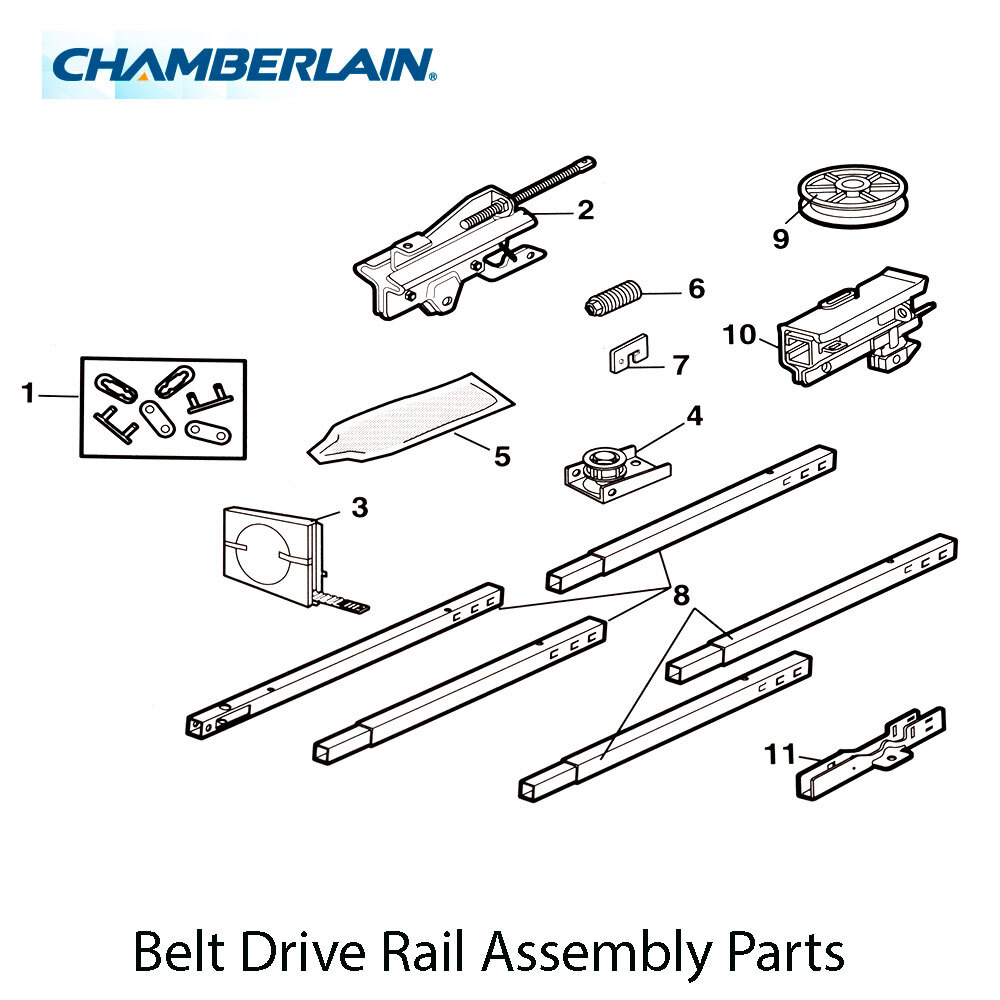 Chamberlain 109B33 Trolley Belt Clip