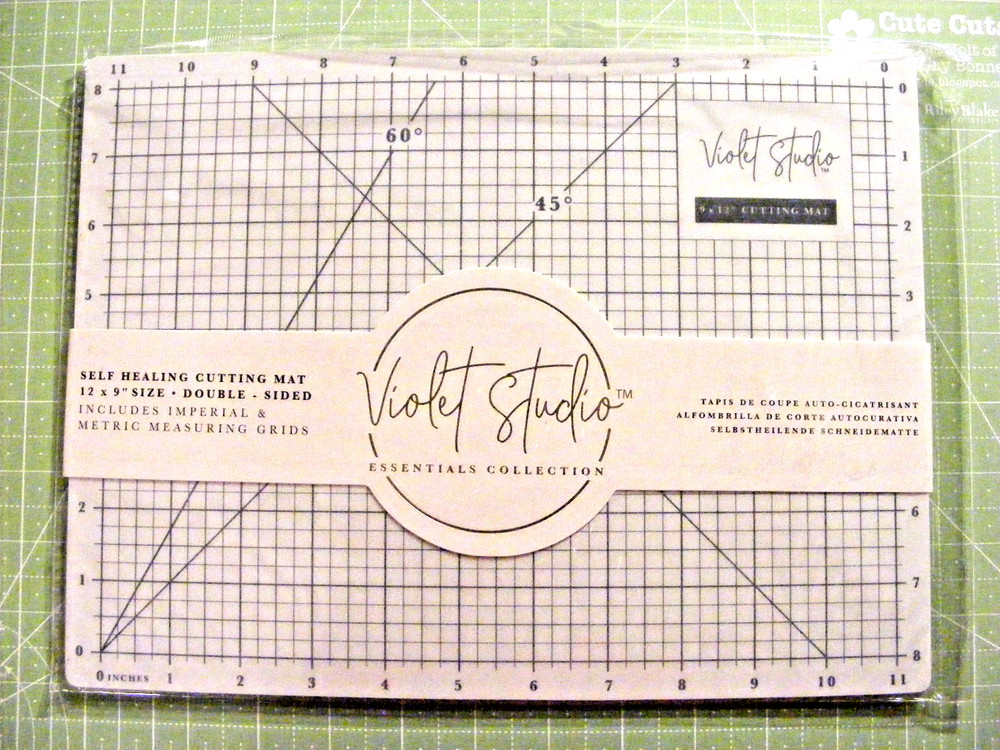 Violet Studio 9" x 12" White Self Healing Double Sided Durable Cutting Mat New