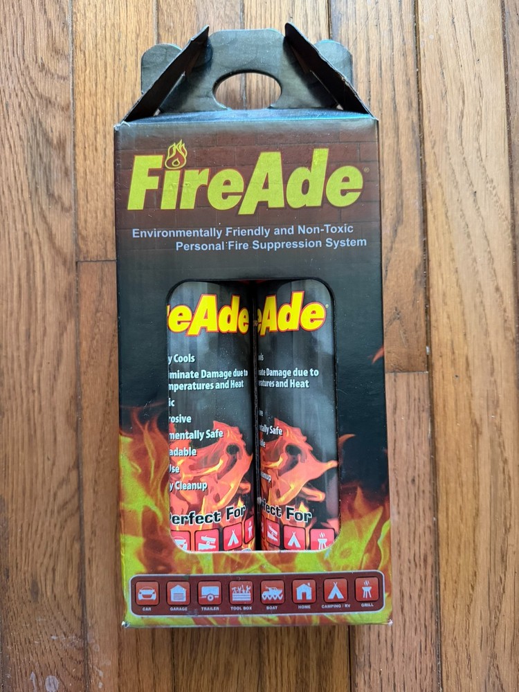 FireAde Environmentall Friendly Non Toxic Personal Fire Suppression System