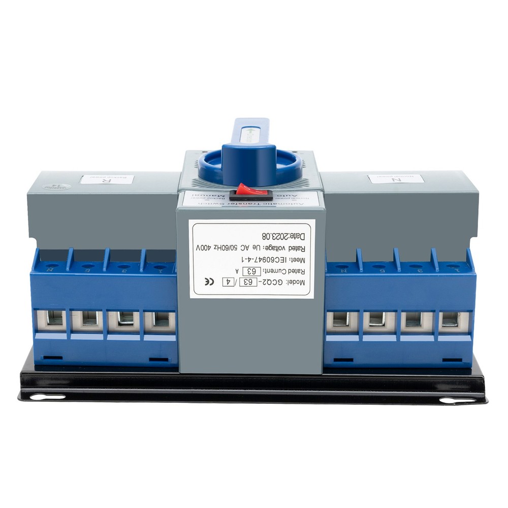 63A Dual Power Automatic Transfer Switch CB Level M6 Generator Transfer Switch