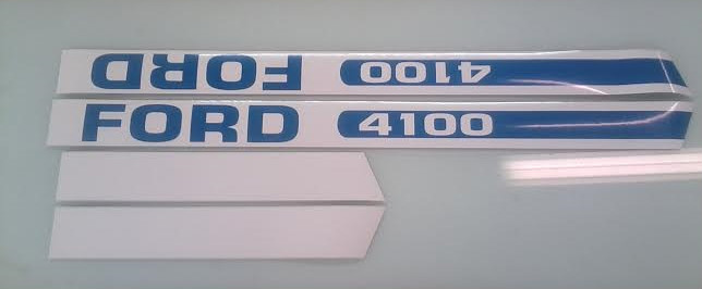 Ford 4100 Hood Decals