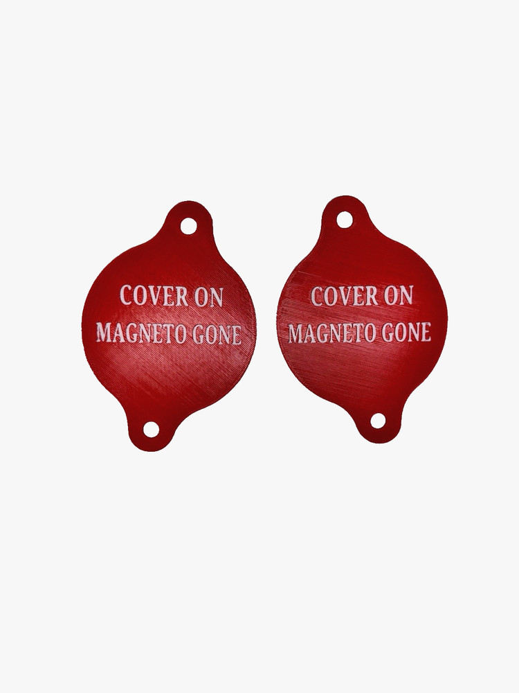 Aircraft Magneto Hole Covers