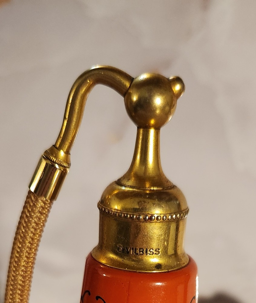 PERFUME BOTTLE DeVILBISS ART DECO