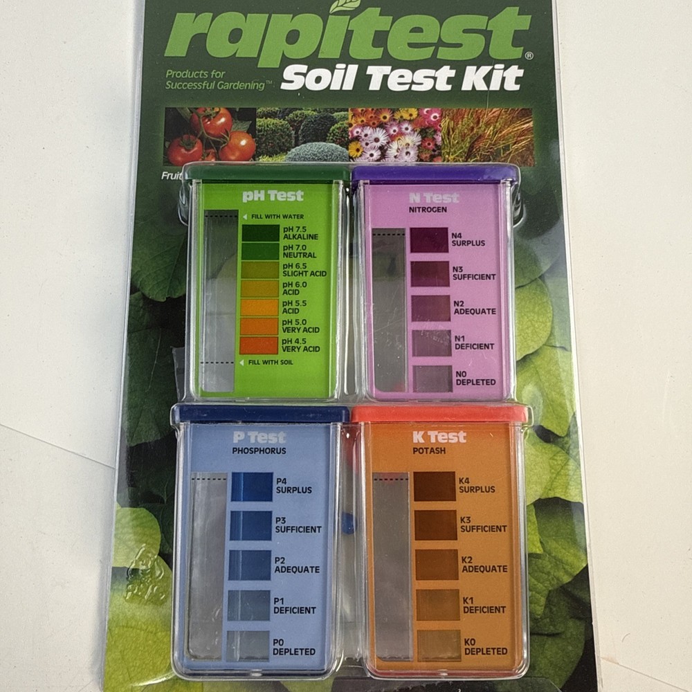Luster Leaf 1602 Soil Kit, 20 Tests Soil Test Kit