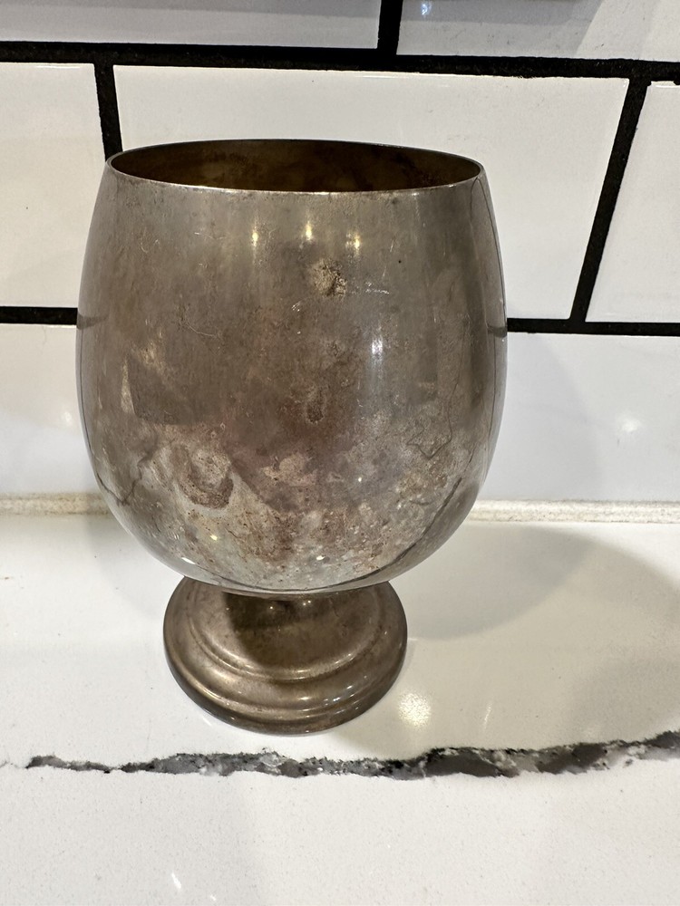 Silver Chalice Goblet