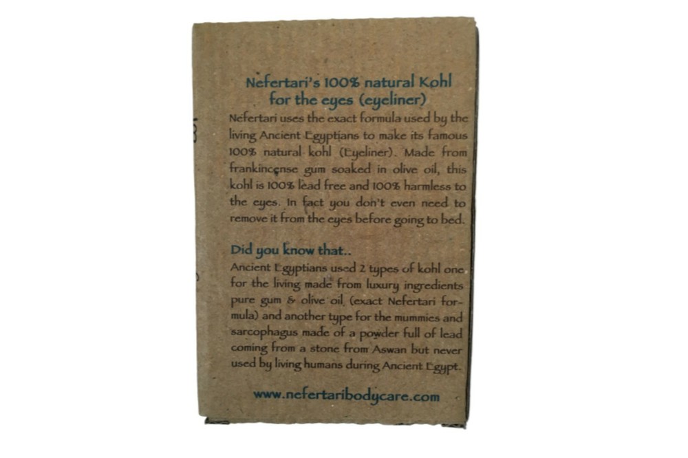 100% Egyption Natural Pharaonic Kohl Natural Black Powder