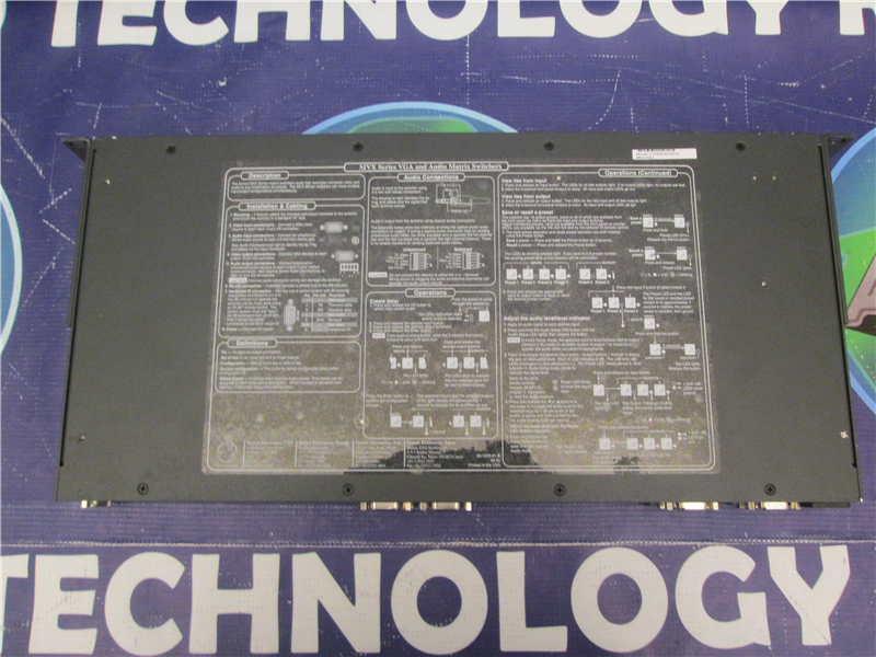 EXTRON MVX 44 VGA AUDIO MATRIX SWITCHER
