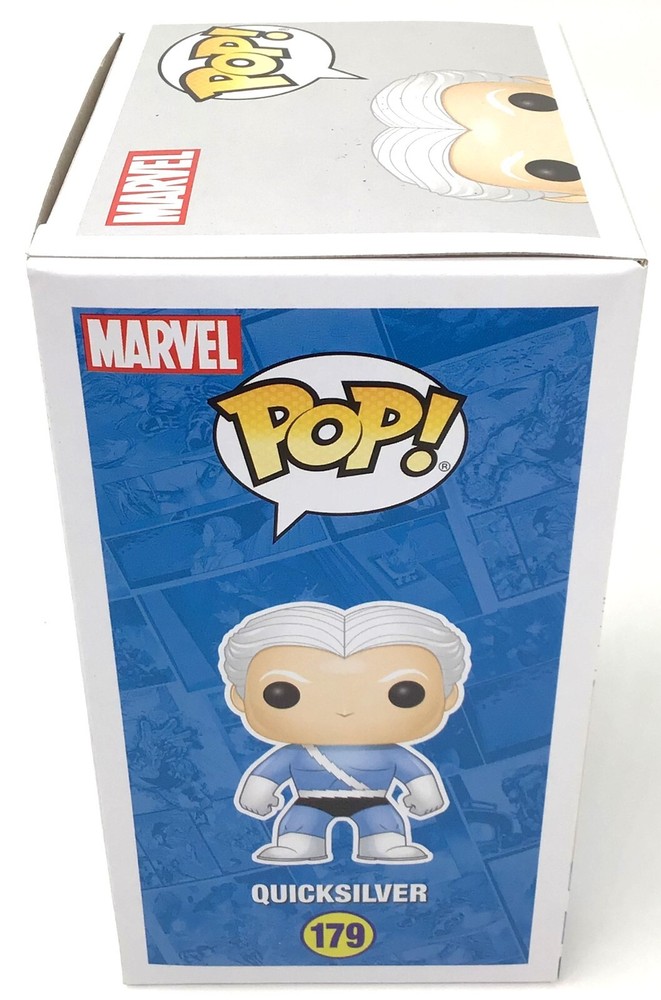 Funko Pop! Marvel X-Men Quicksilver #179 with POP Protector