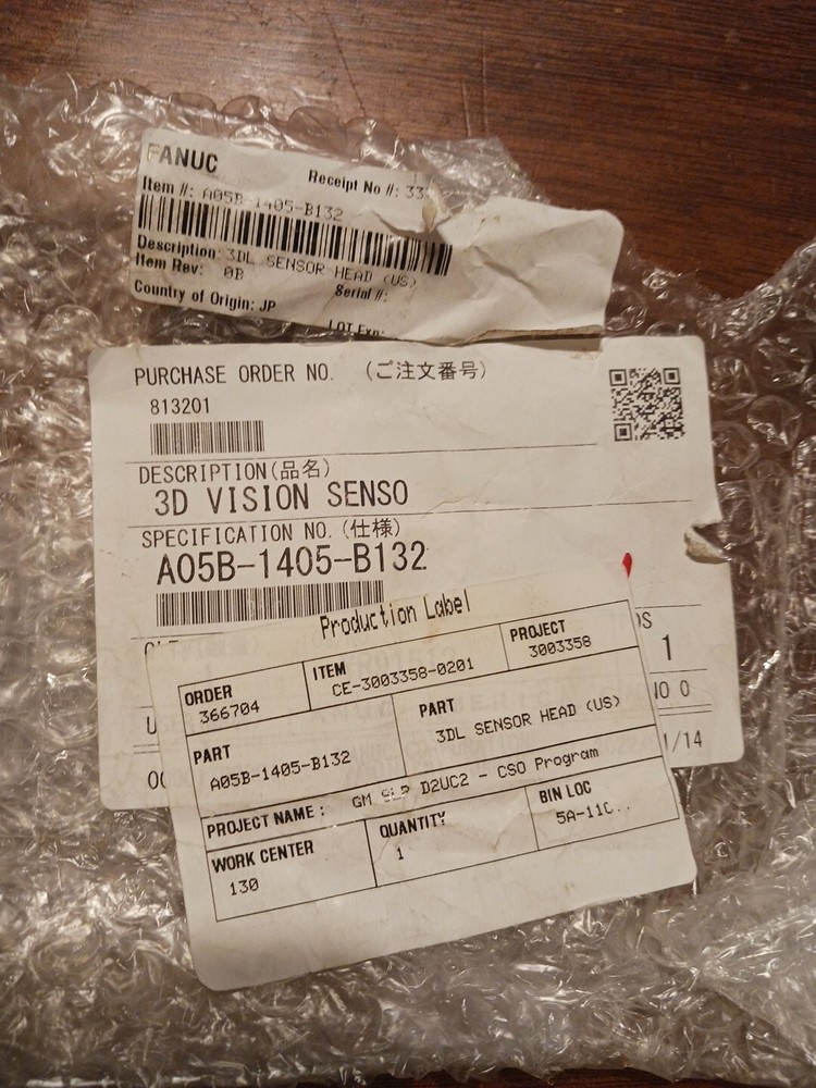 Fanuc 3D Laser Vision Sensor With Vision Camera New Open Box