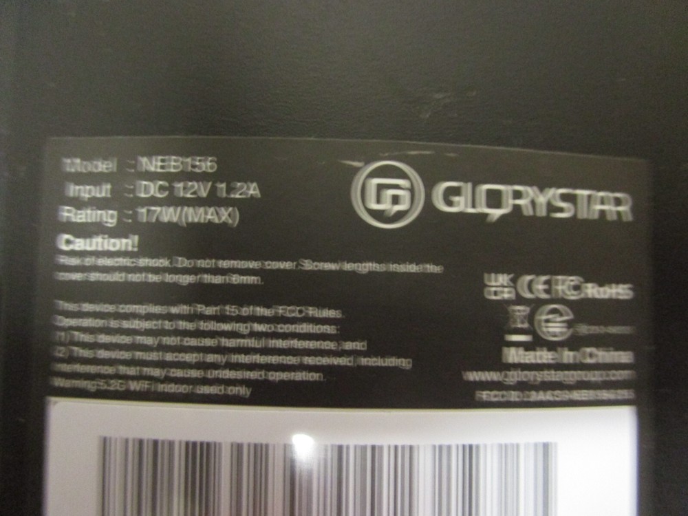 Glorystar Nebula NEB156 15.6" Touchscreen Tablet