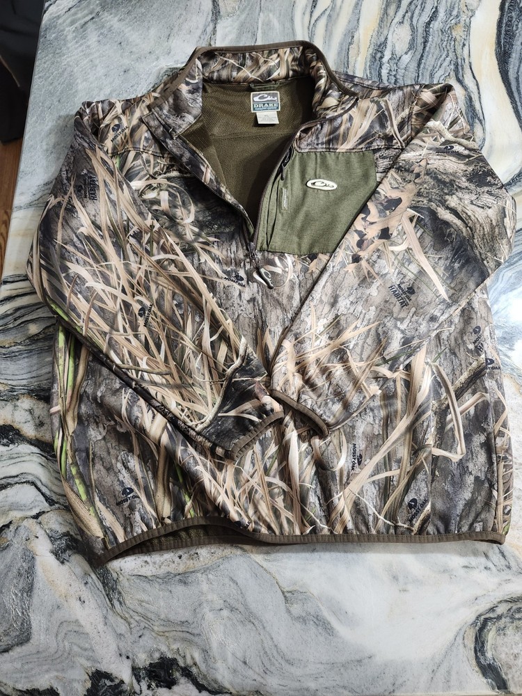 Drake Waterfowl System 1/4 Zip Mens Pullover XL