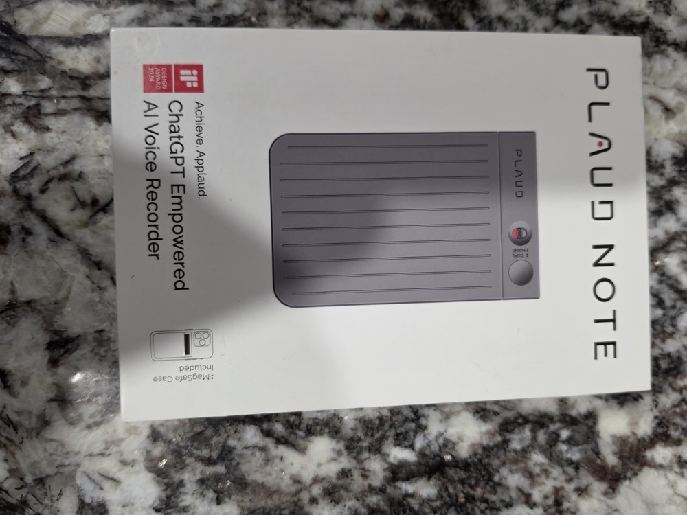 PLAUD NOTE - ChatGPT Empowered AI Voice Recorder - Model NB-100