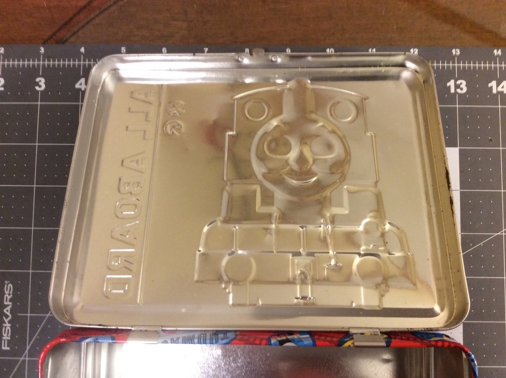 Thomas The Tank Engine Train Lunchbox All Aboard 2010 Tin Box Co