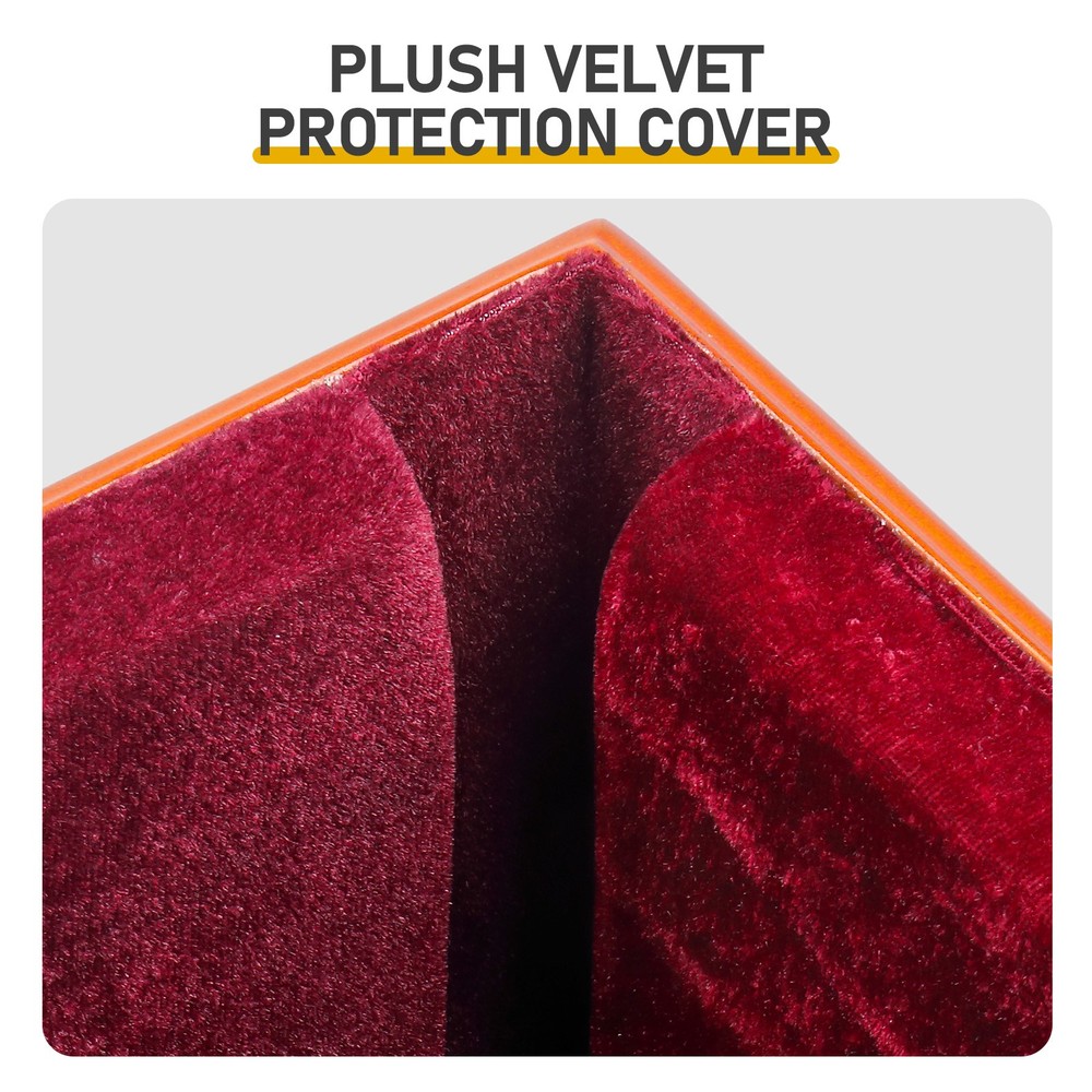 4/4 Natural reddish-brown cello base with foam protective layer