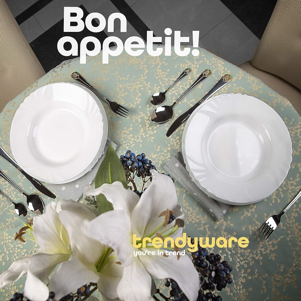 Sierware Set Limited Edit – 24 Piece Dinnerware Set – Flatware Set