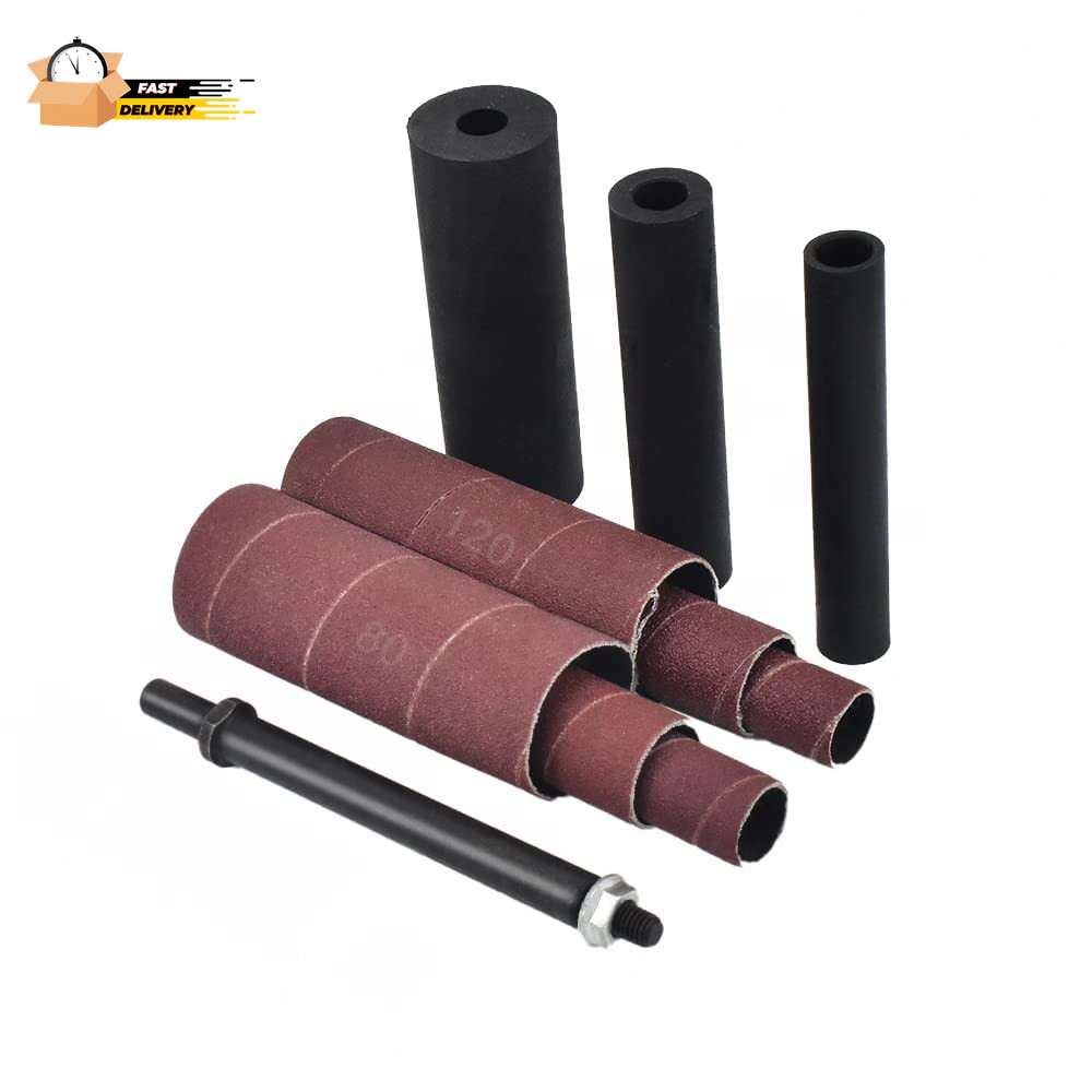 Spindle Sander Adaptor 4-1/2" X 1/2" with Rubber Sanding Drum Kit