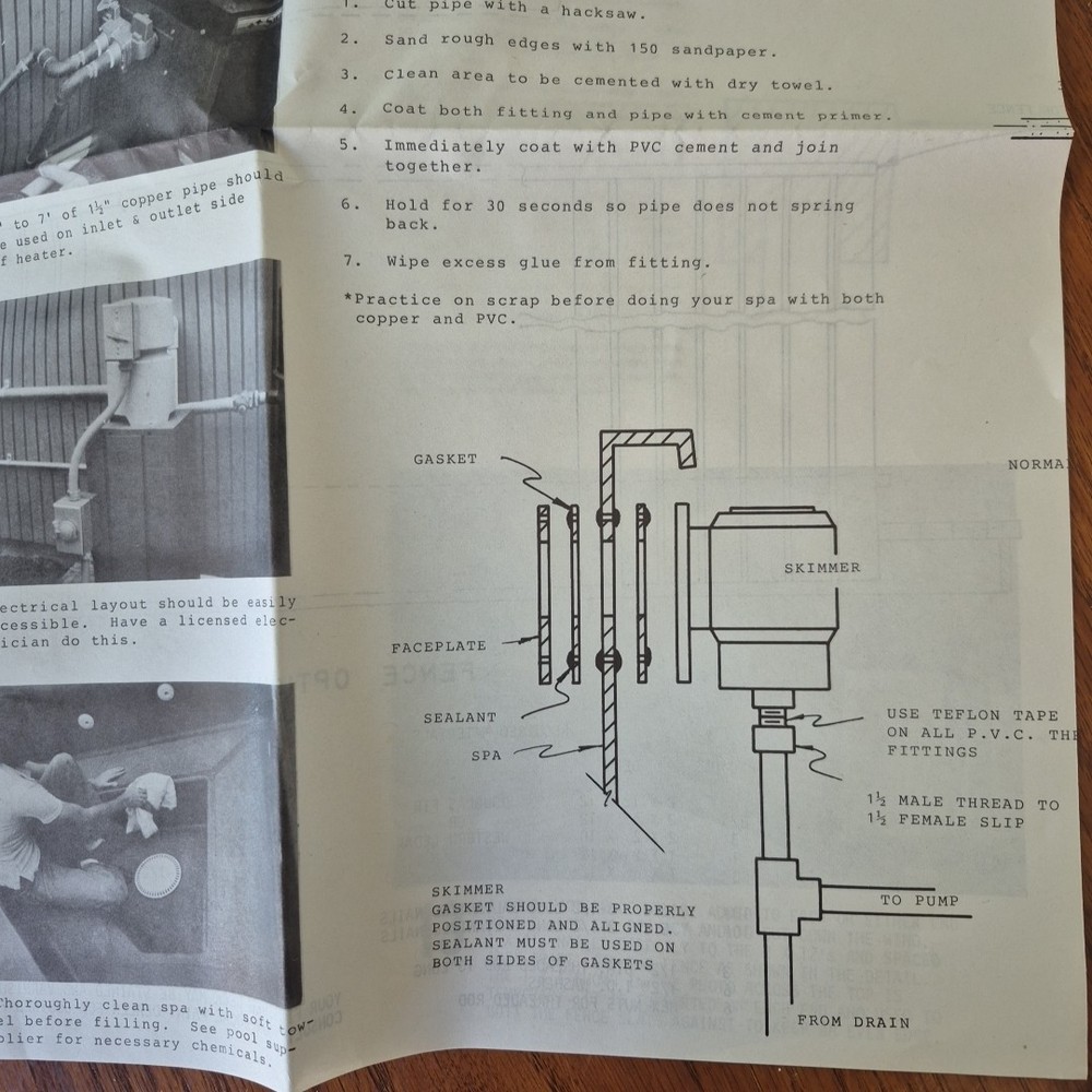 How To Plumb And Deck A Spa Large Foldable Plans Instructions by Don Runyan