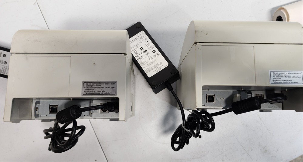 2 STAR MICRONICS TSP600 POS Thermal Receipt Printers READ FULL DESCRIPTION
