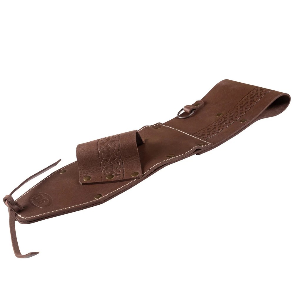 CKG Digging Tool with Leather Sheath Right Sided