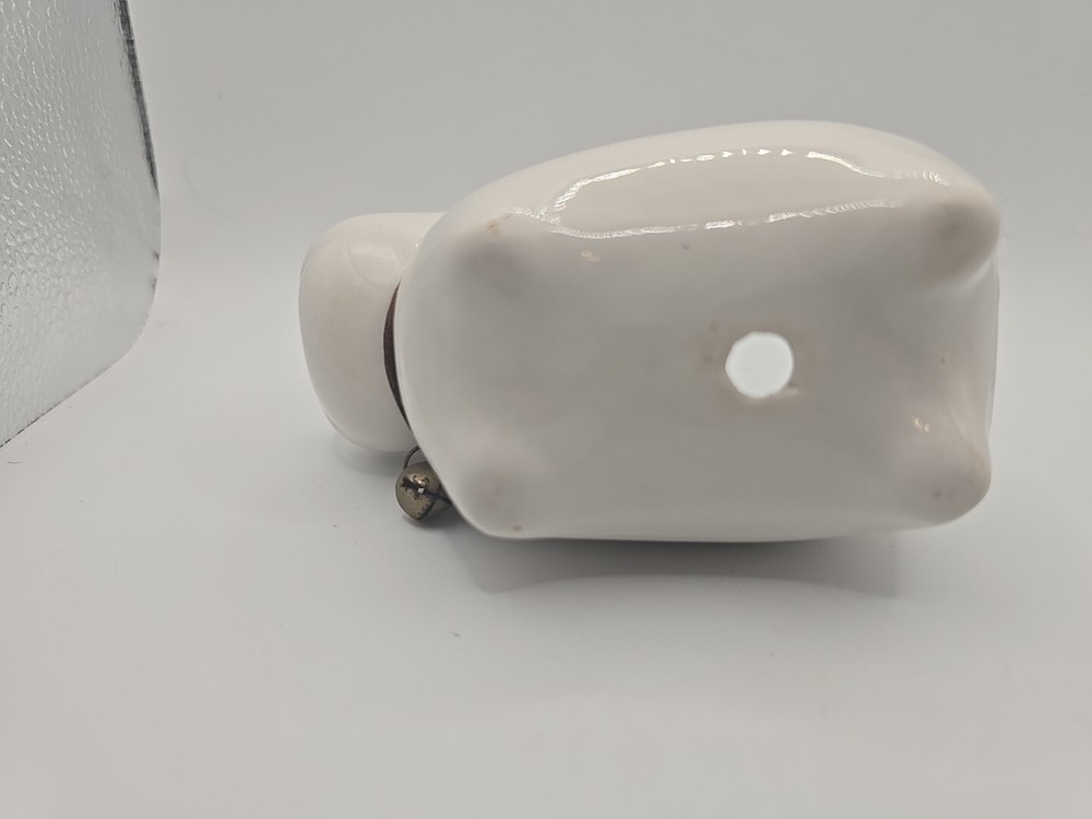 Mini Ceramic Cow Planter with Bells