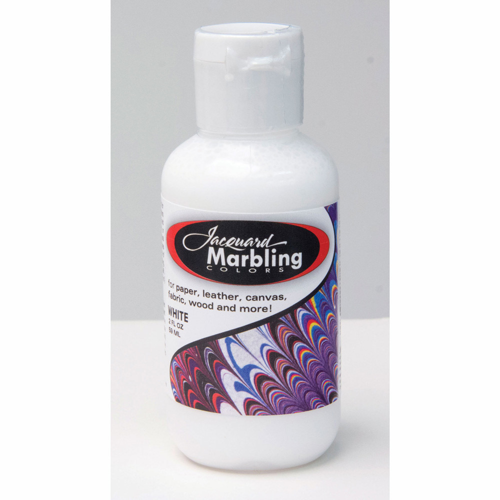 Jaquard Marbling Color White 2Oz