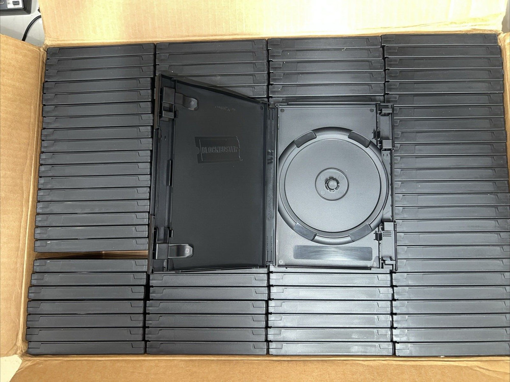 Technimark 100 Count DVD CD Cases