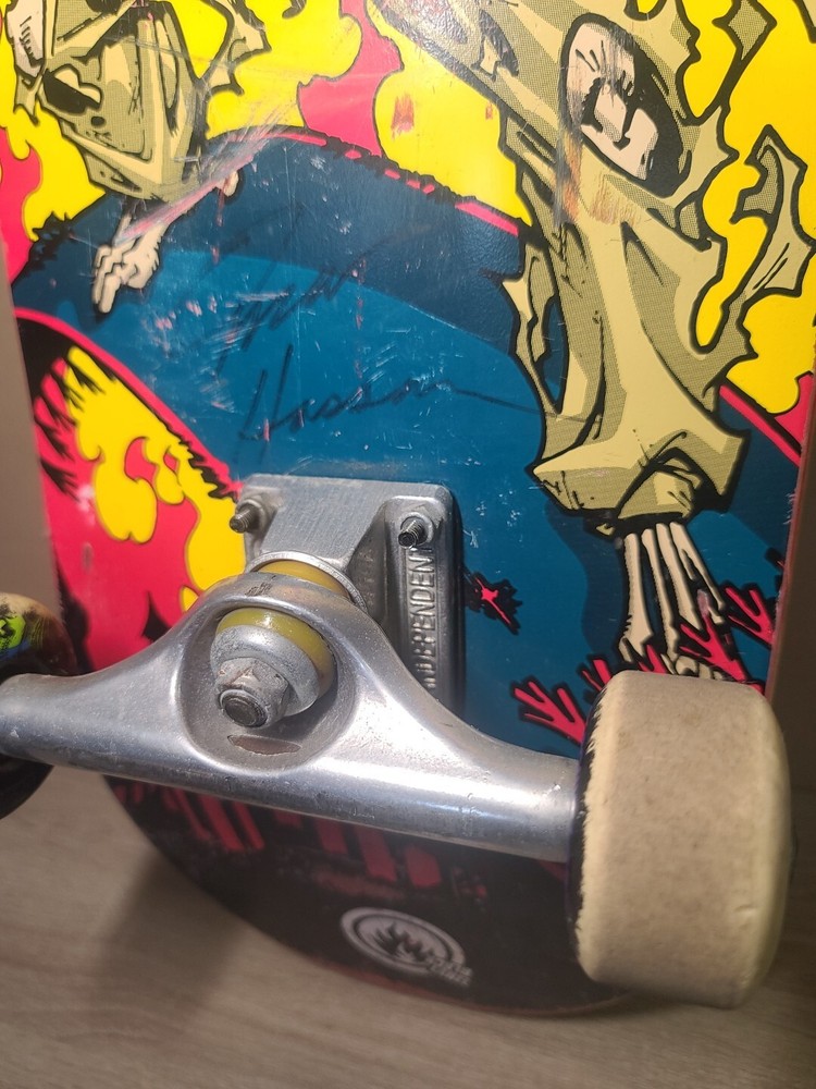 *Signed* OMAR HASSAN Black Label. Magic Carpet Deck. Complete Pro Model. 🔥 RARE