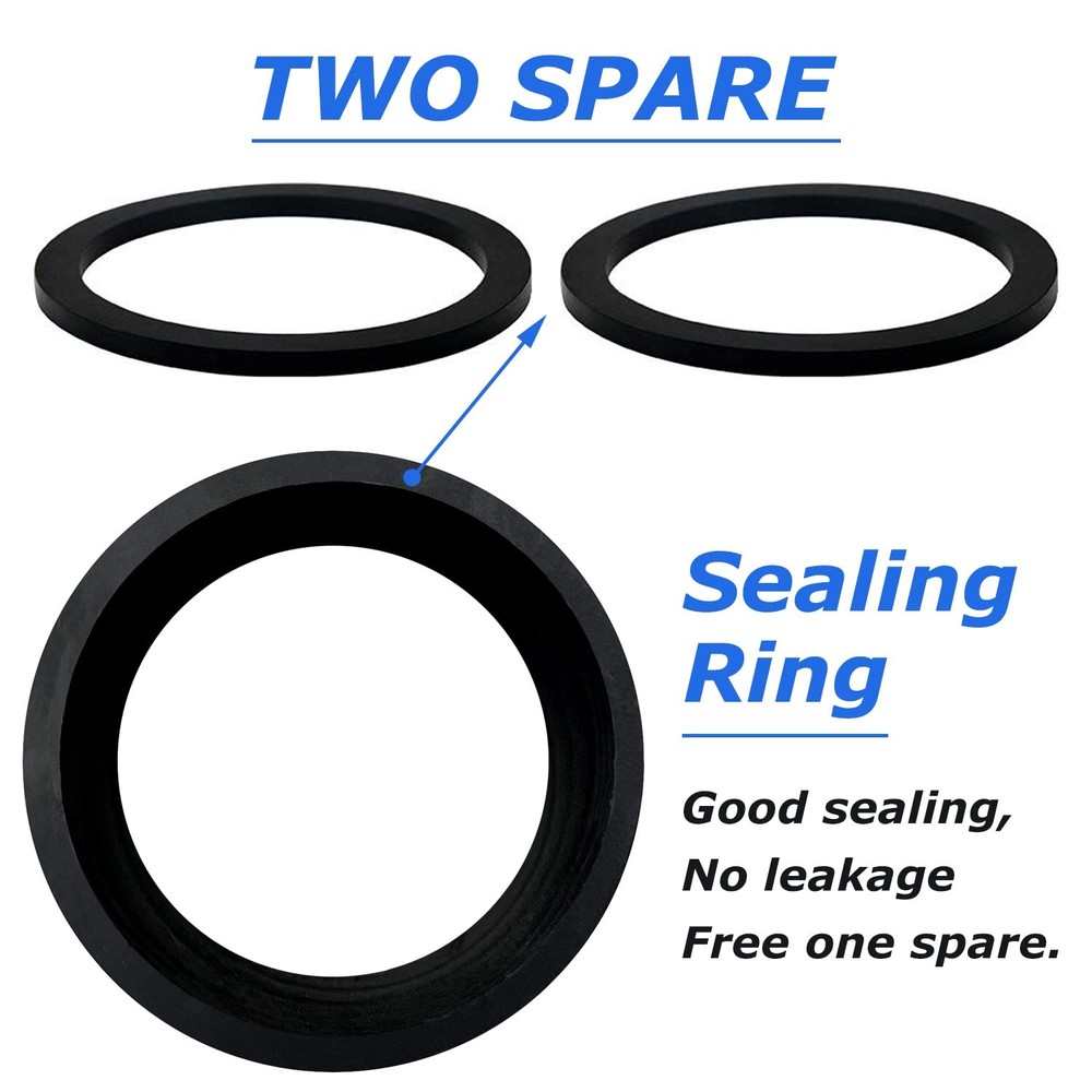 2 PCS Camlock Fittings Poly DP-300 3 Inch Type DP Polypropylene Dust Plug