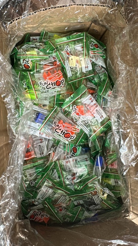 100 Funchop Fun Chops Training Chopsticks Cheaters Helpers Individually Packaged