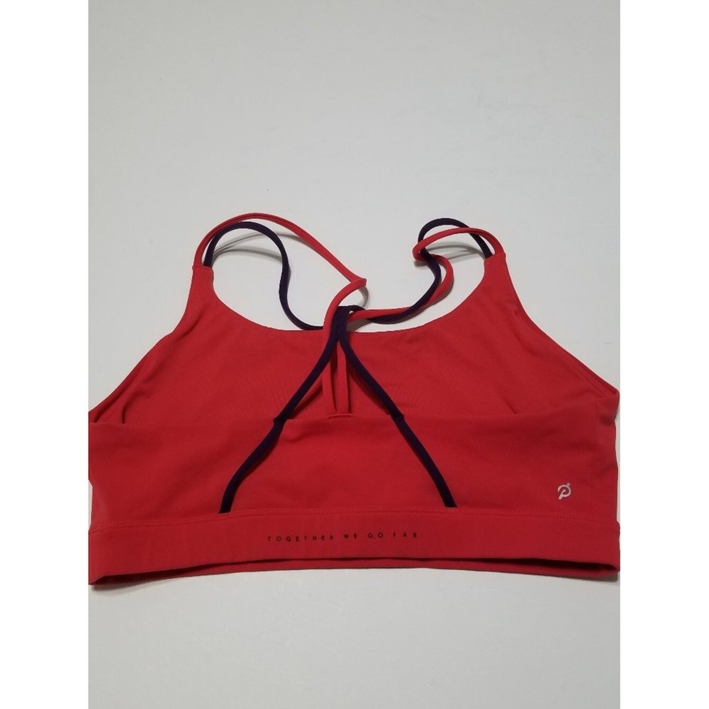 Peloton Red Sports Bra