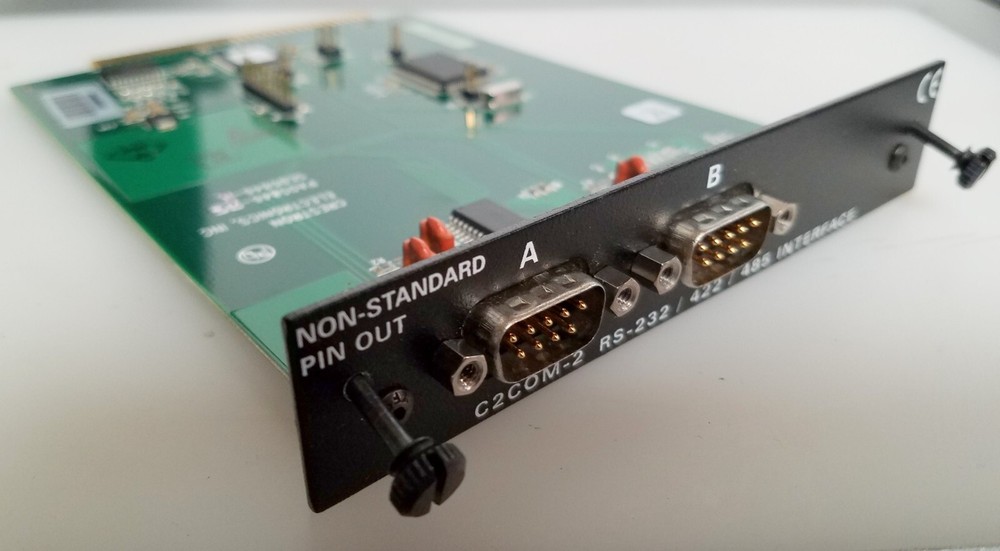Crestron C2COM-2 RS-232/422/485 Interface Card For 2-Series Control System Y-Bus