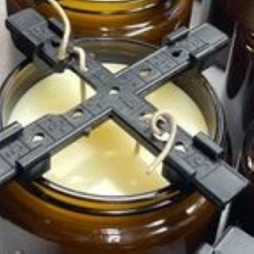 Universal Wick Holders - Adjustable Centering Device for Candle Makers - 30 pack
