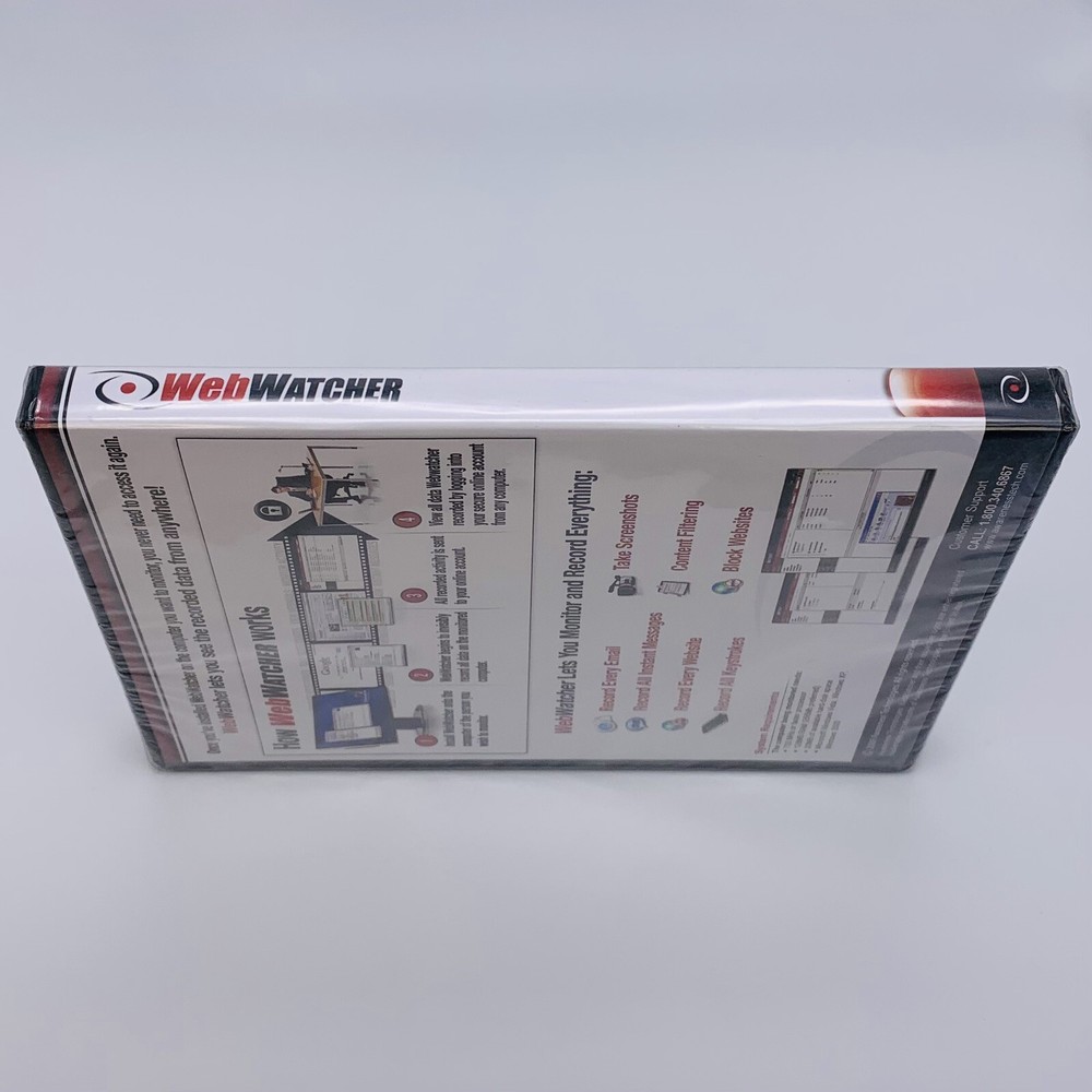 Web Watcher Computer Monitoring Software, 2009 Microsoft Windows Vista XP 2000