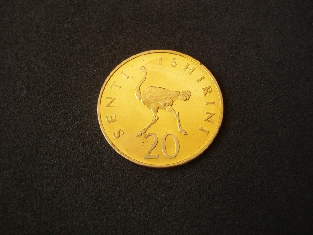 Tanzania, 20 Senti, 1966, proof
