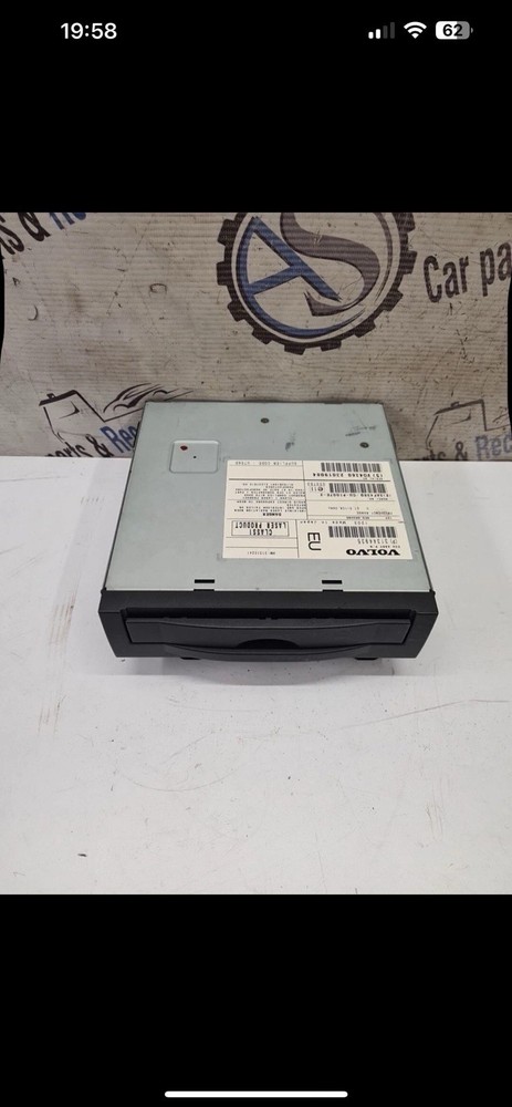 VOLVO S40 V50 C30 DVD NAVIGATION READER UNIT 31344935