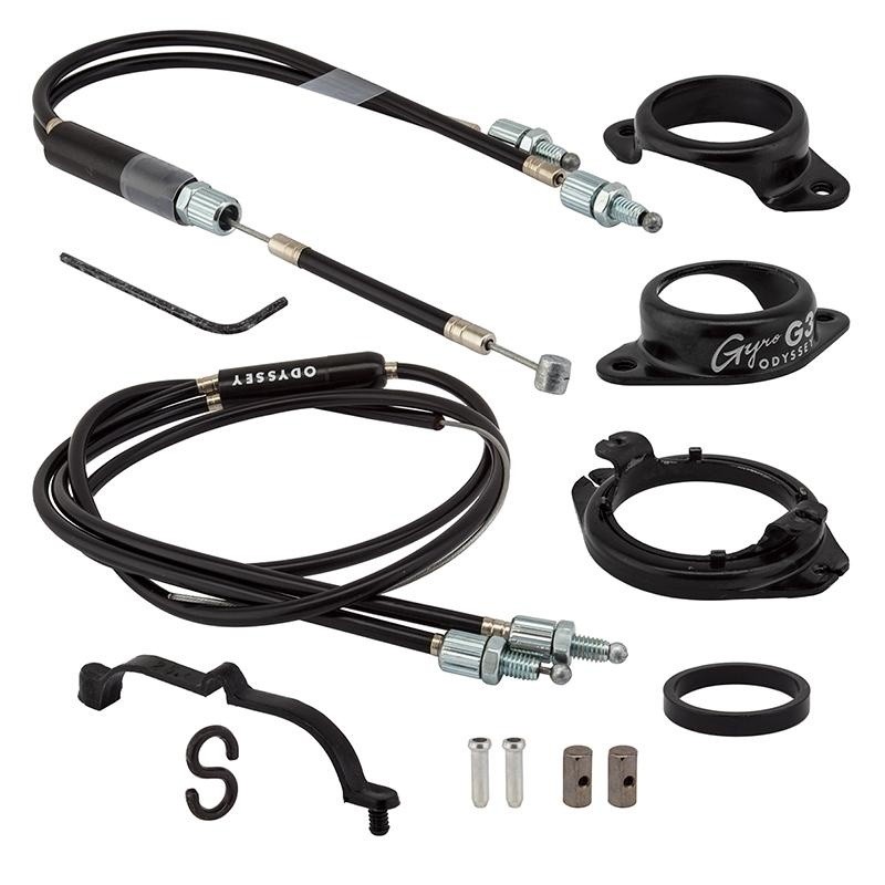 Odyssey G3 Gyro Set for 1 1/8" THREADLESS - BLACK