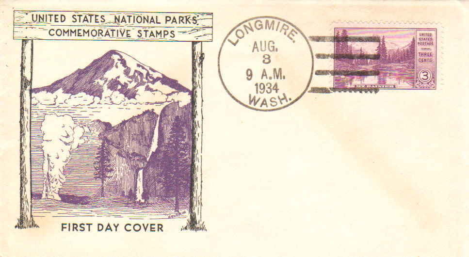 United States Scott 742 Unaddressed.