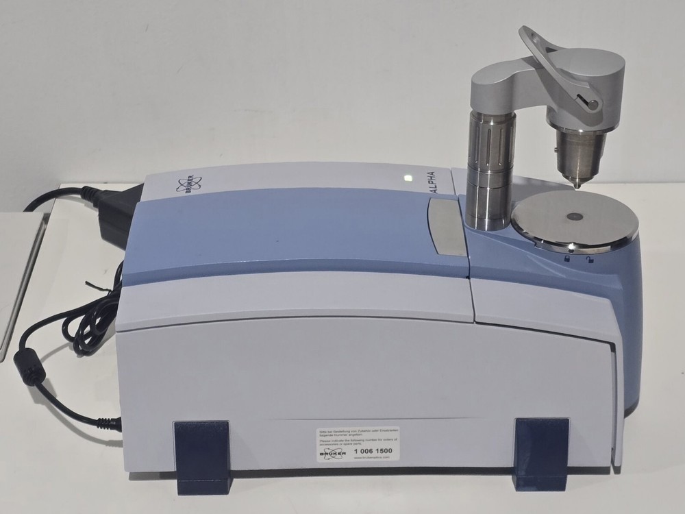 Bruker Alpha Compact FTIR with Alpha-P Platinum ATR Sampling Module