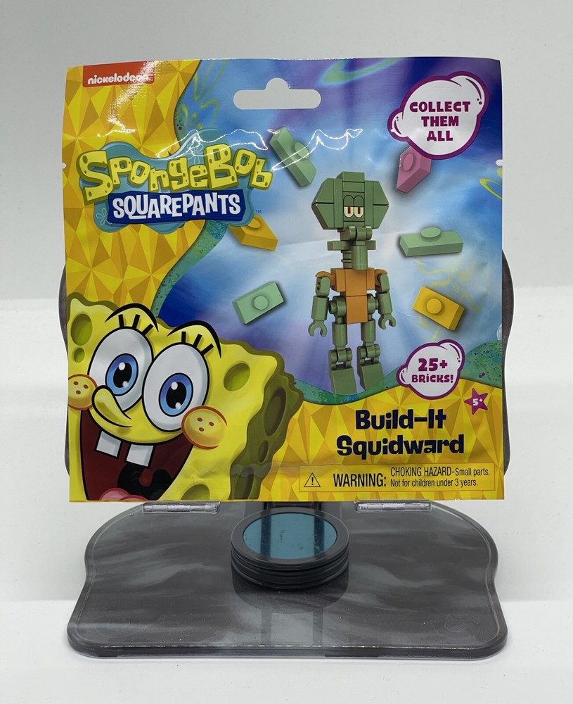 SponegBob Squarepants Build-It 3 Pack Minifigure Set *Nickelodeon Just Play*