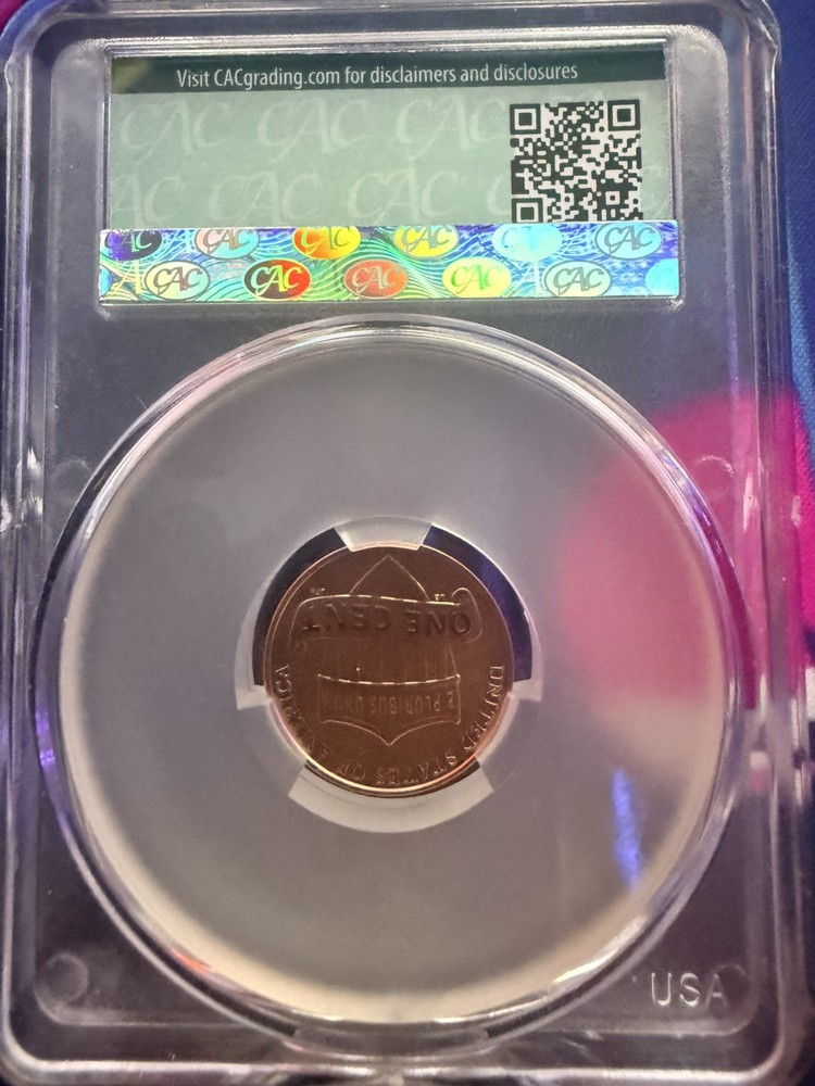 2017-S Lincoln Shield Cent CAC MS70RD Enhanced UNC